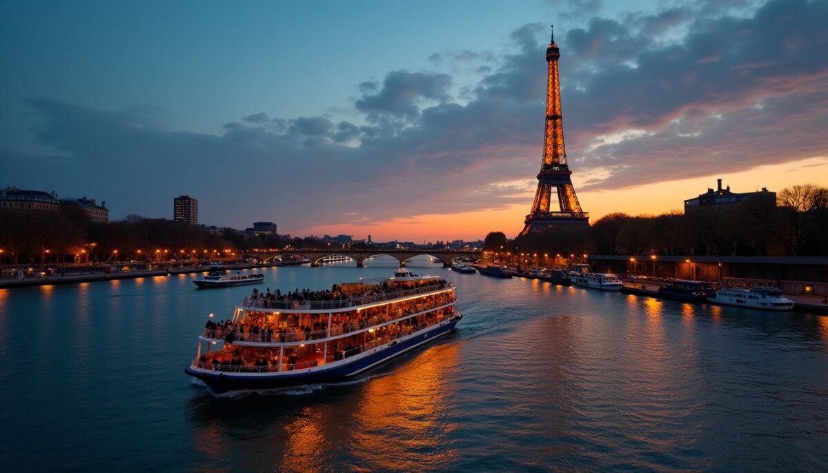 Explorer Paris autrement : une croisière magique sur la Seine pour redécouvrir la Ville Lumière