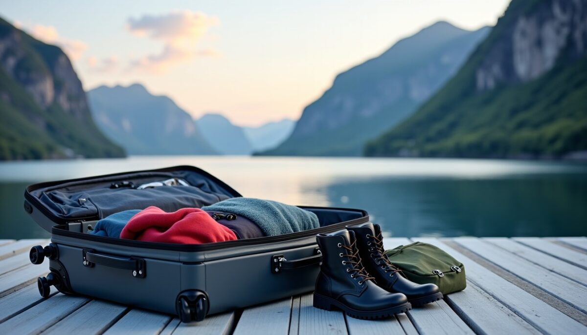 Croisière dans les fjords : la checklist indispensable pour bien préparer votre valise